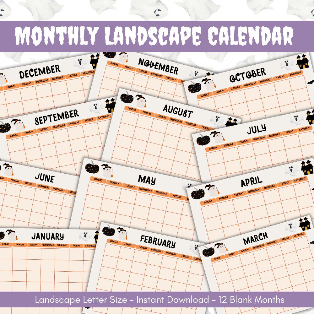 Halloween Party Planner | Printable Halloween Binder | 76 Pages